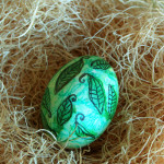 húsvéti tojás, tojásfestés - tojásdekoráció vízfestékkel és színes ceruzával
