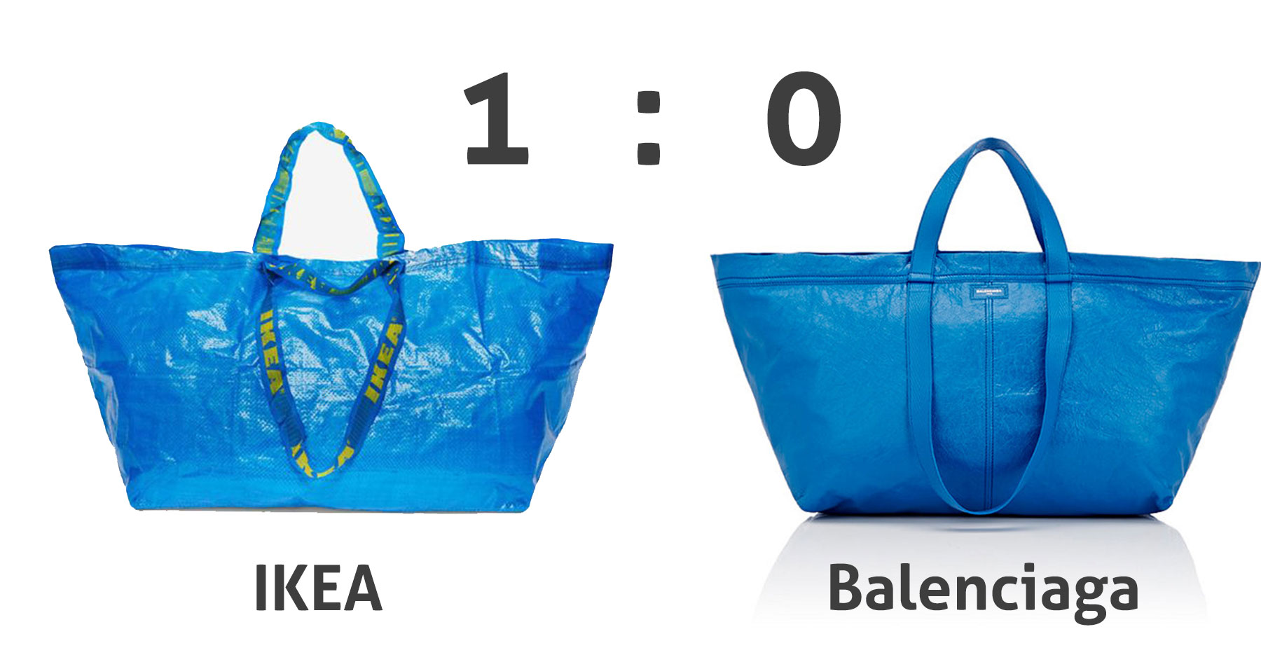 Ikea vs Balenciaga design márka 1:0 - avagy az Ikea frappáns válasza a  Frakta táska másolására - OTTHON 24