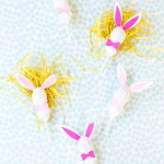 húsvérti nyuszi és húsvéti dekoráció ami nyalóka