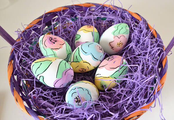 húsvéti ötletl tojásfestéshez - Kreatív tojás húsvétra