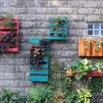 kertépítés ötlet - kert a falon - falikert