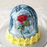 kézműves virág torta, kreatív - rózsa