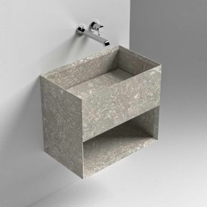 különleges kőből készült mosdó