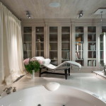 modern Art Deco fürdőszoba