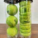 mókás újrahasznosítási ötlet - tenisz labda tartó