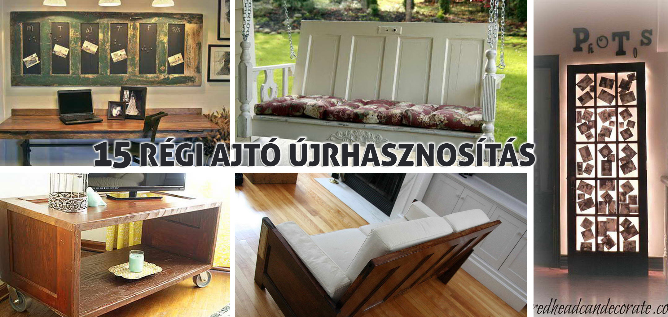 Régi képkeret újrahasznosítása