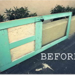 régi-ajtó-kreatív-újrahasznosítás - vintage polc