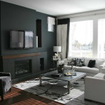szoba szín és fal szín kiválasztása - fekete