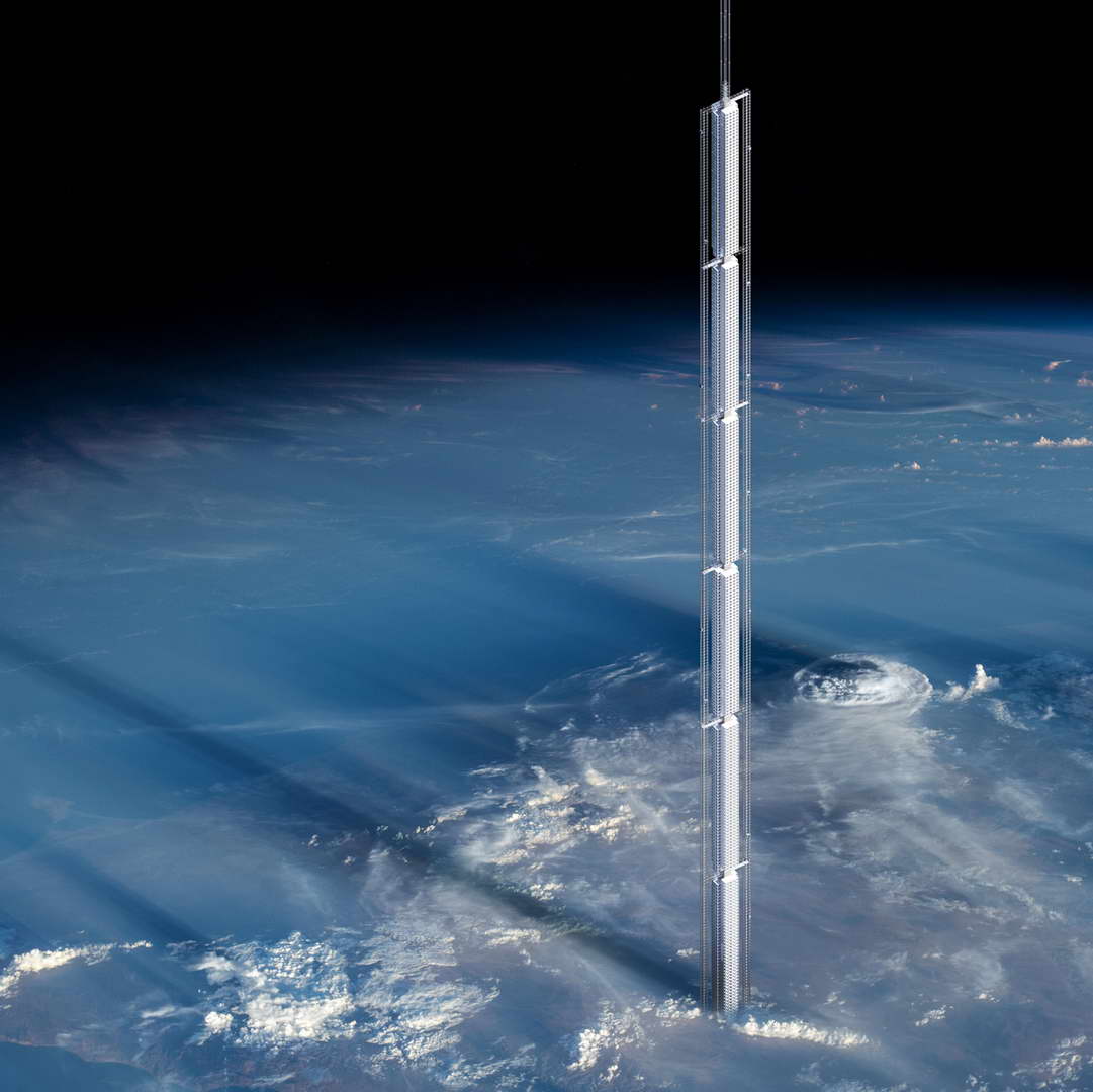 Világ legmagasabb felhőkarcoló a világűrből