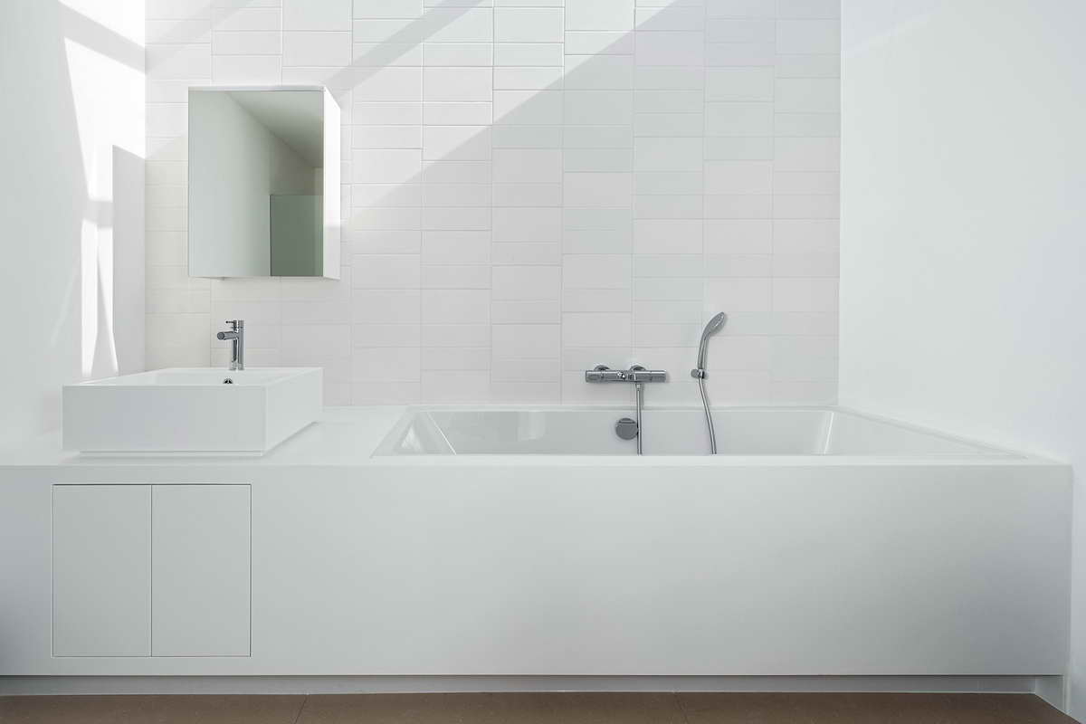 minimál design különböző stílus - fürdőszoba